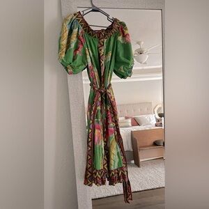 Farm Rio off the shoulder dress sz medium